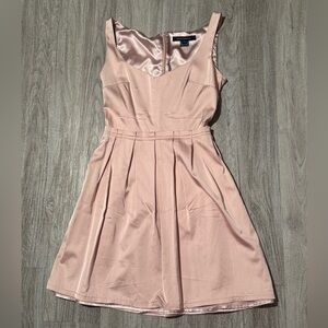 French Connection Elegant Pink Sleeveless Dress